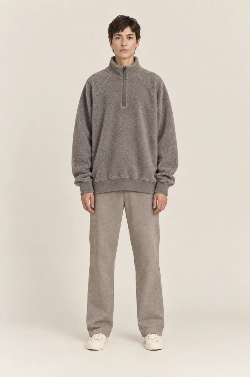Ember Quarter-Zip, worn