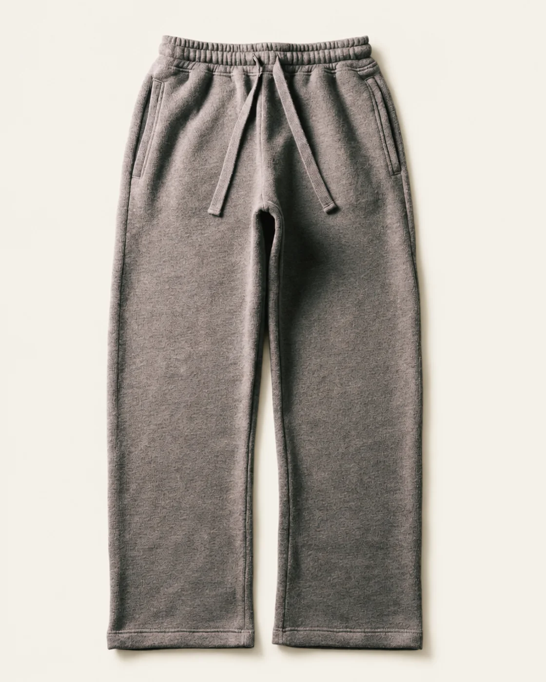 Ridgeline Sweatpant in Ash, flat lay