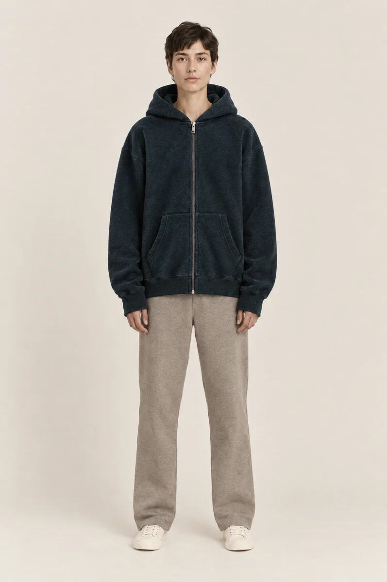 Tarn Zip Hoodie, worn