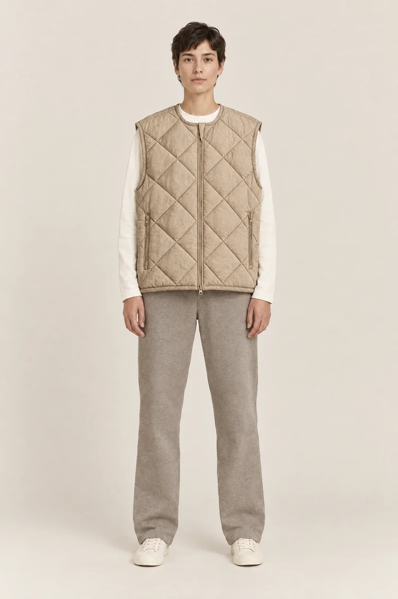 Thaw Liner Vest, worn
