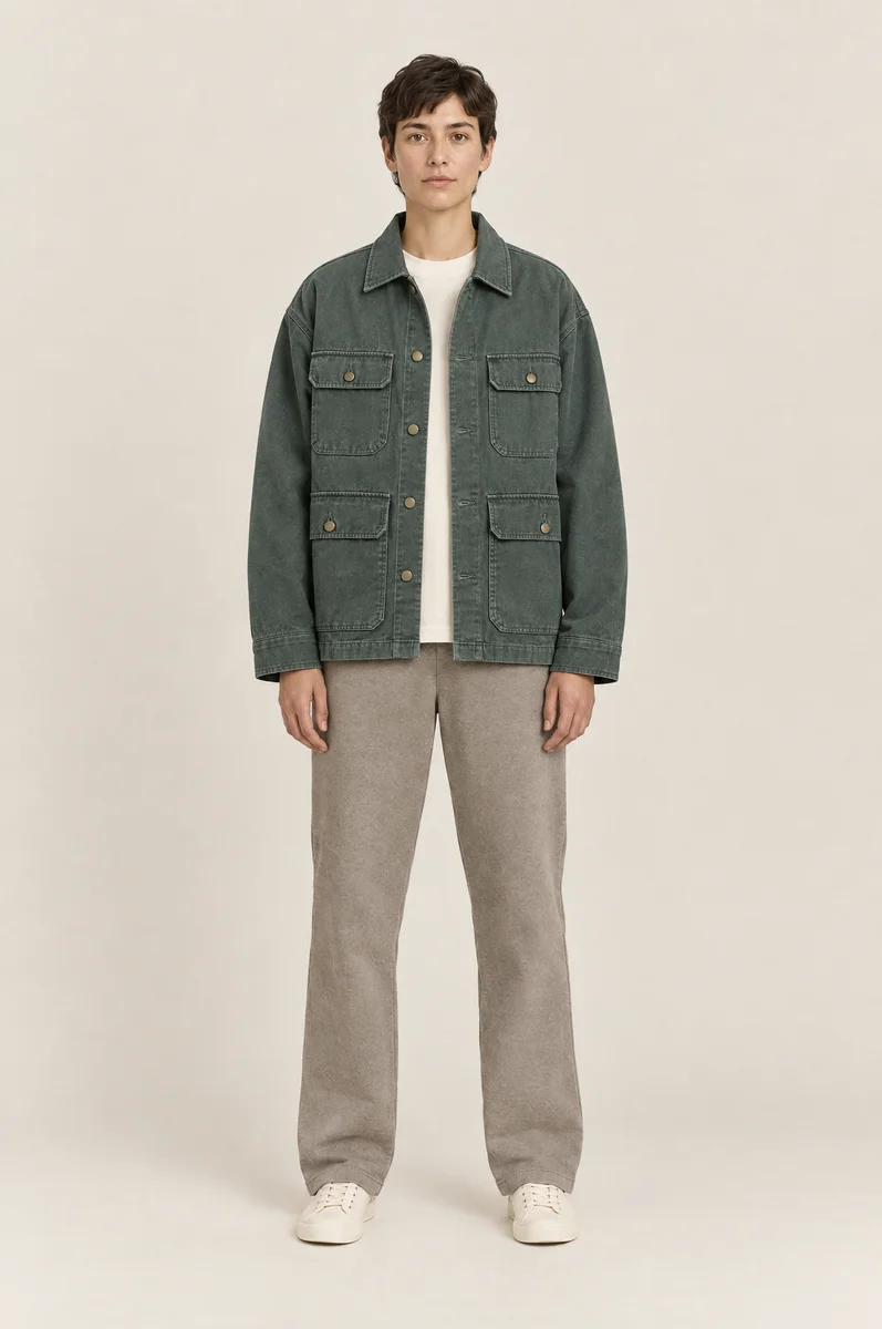 Windward Work Jacket, worn